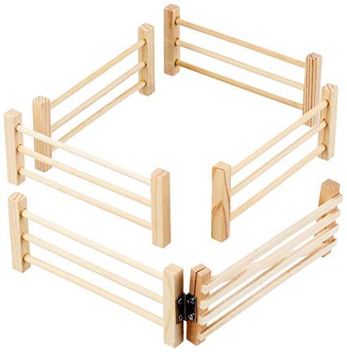 Actual product image Kids Globe Farming Houten Hekken 1:32, 6st.