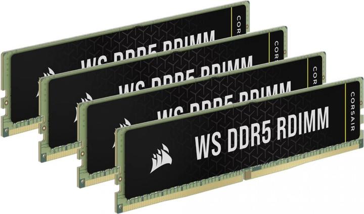 Produktbild Corsair DDR5, 5600MT/s 64GB 4x16GB RDIMM, Hynix Die, Single Rank, 40-40-40-77. Intel XMP 3.0 & AMD EXPO, WS (4 x 16GB, 5600 MHz, DDR5-RAM, R-DIMM)