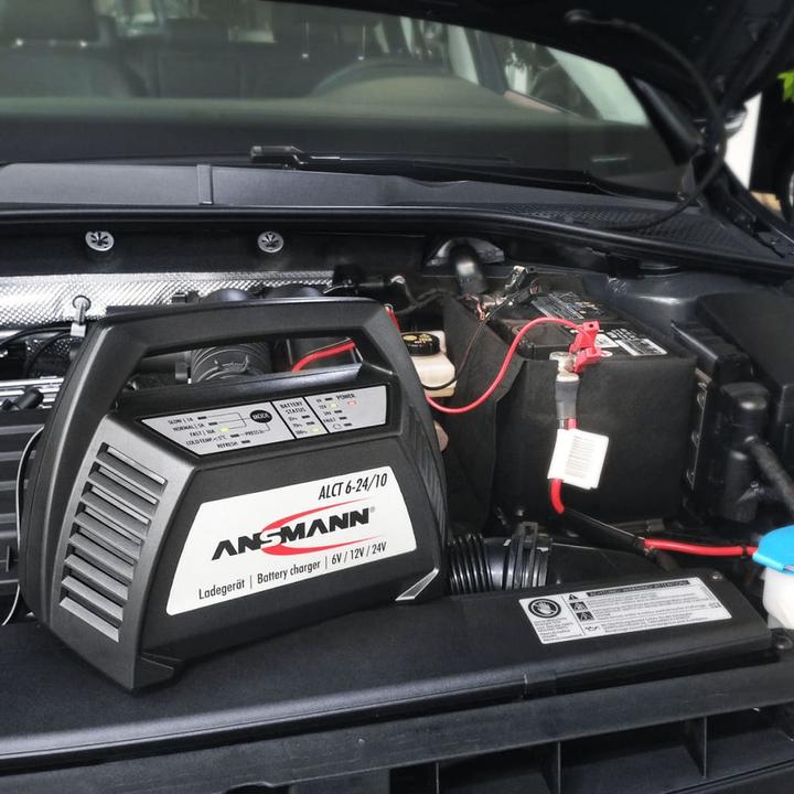 Actual product image Ansmann Automatic charger ALCT 624/10 (6V, 12V, 24V, 10 A)
