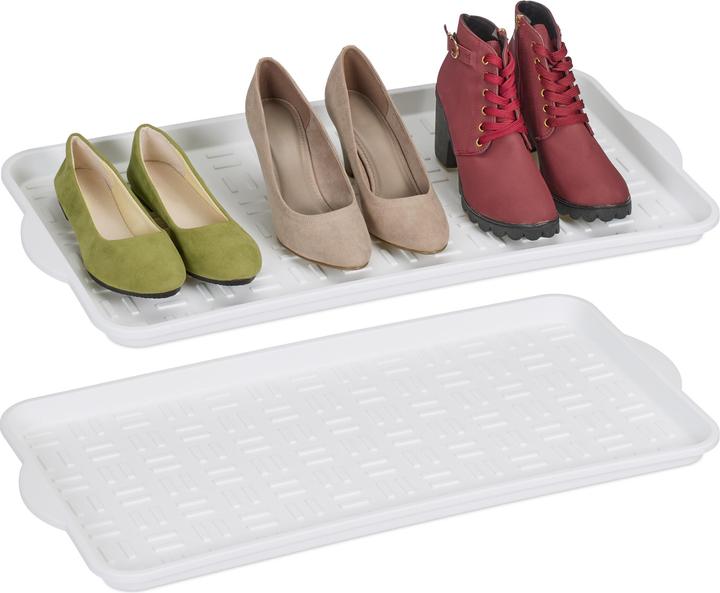 Actual product image Relaxdays Shoe drip tray (74 x 36 x 3.5 cm)