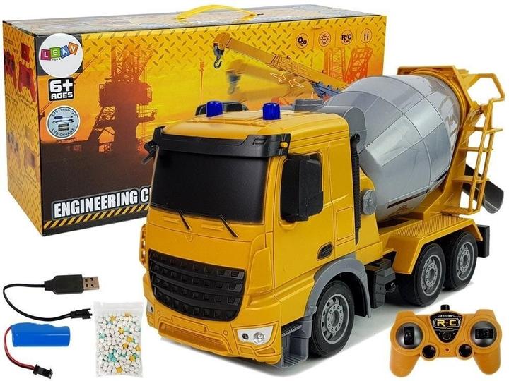 Produktbild Lean Toys Ferngesteuerter LKW - Betonmischer