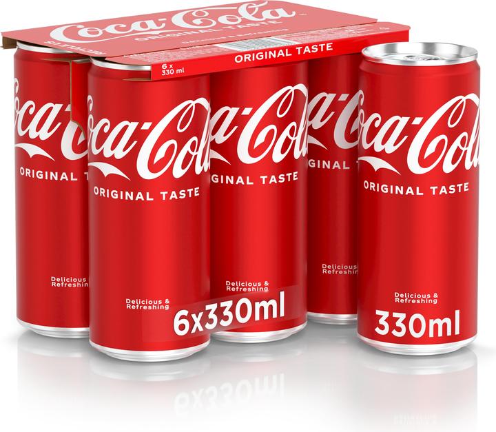 Image du produit Coca Cola Classic (6 x 33 cl)