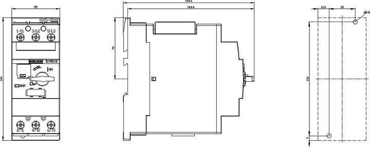 Immagine prodotto Siemens Interruttore automatico, S2, classe 10