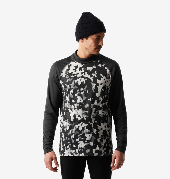 Actual product image Wedze Men's ski underwear functional shirt wide cut - BL500 beige/black (M)