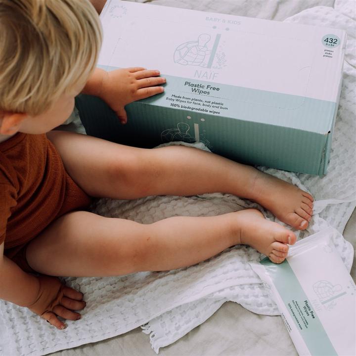 Produktbild Naïf Baby Feuchttücher (432 Stück)