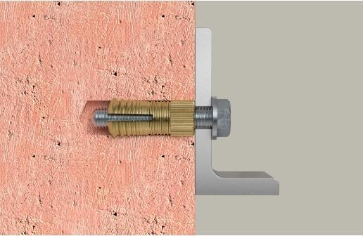Actual product image Fischer Brass dowel PA 4 M8/25 K (4) (4 pcs.)