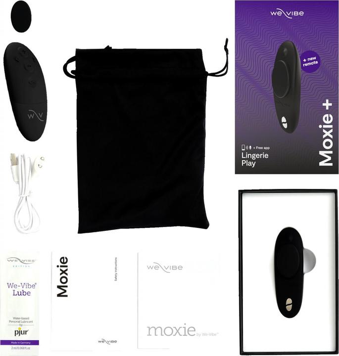 Actual product image We-Vibe Moxie+Black