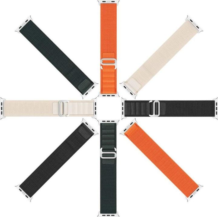 Produktbild Dux Ducis Sport-Schnallenarmband (44 mm, 45 mm, 42 mm, 49 mm, Nylon, Apple Watch Ultra, Apple Watch Series 2, Apple Watch Series 3, Apple Watch Series 1, Apple Watch Series 4, Apple Watch Series 5, Apple Watch Series 6, Apple Watch Series 7, Apple Watch Series 8, Apple Watch Series 9, Apple Watch SE, Apple Watch Ultra 2)
