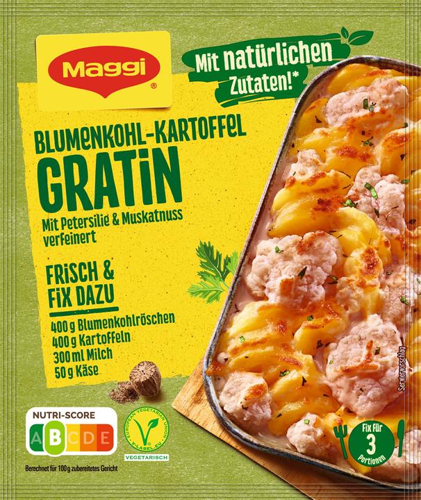 Actual product image Maggi FIX Vegetable Cauliflower Potato Gratin (51 g)