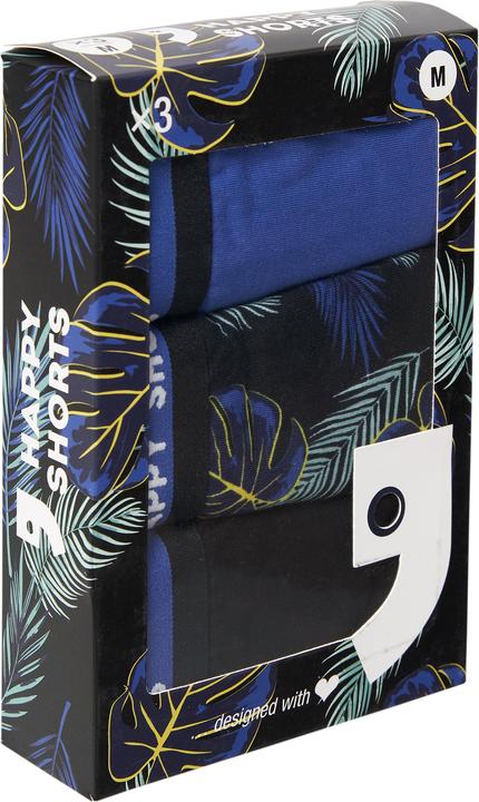 Actual product image Happy shorts Boxer shorts Casual Comfortable fit (XL, pack of 3)