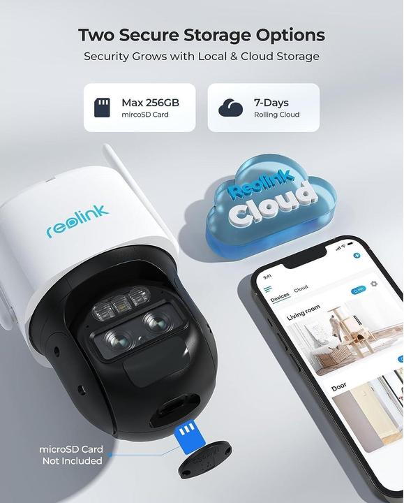 Immagine prodotto Reolink TrackMix LTE PLUS con pannello solare incluso (2560 x 1440 (WQHD))