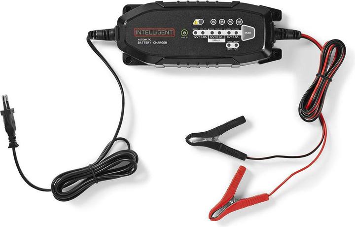 Image du produit Nedis Chargeur de batterie plomb-acide| 6 VDC 12 12.8| 3.80 A| Maintien de charge| (6V, 3.80 A)