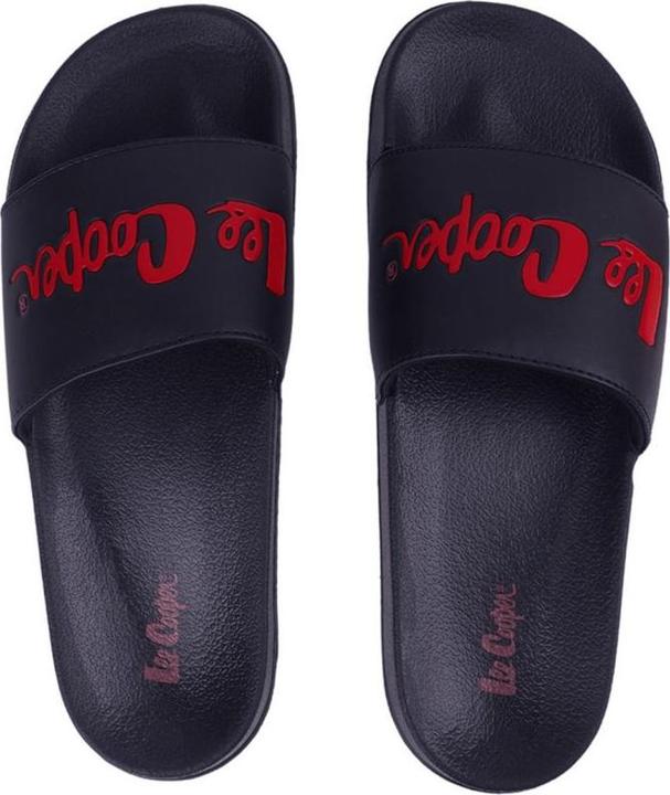Actual product image Lee Cooper Kids Navy Blue Slippers LCW-22-42-0992K (34) (34)