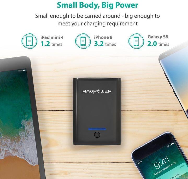 Produktbild RAVPower RP-PB005 Super Portable (10000 mAh)