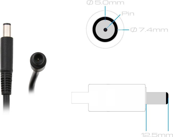 Actual product image Dell 0WW4XY (180 W)