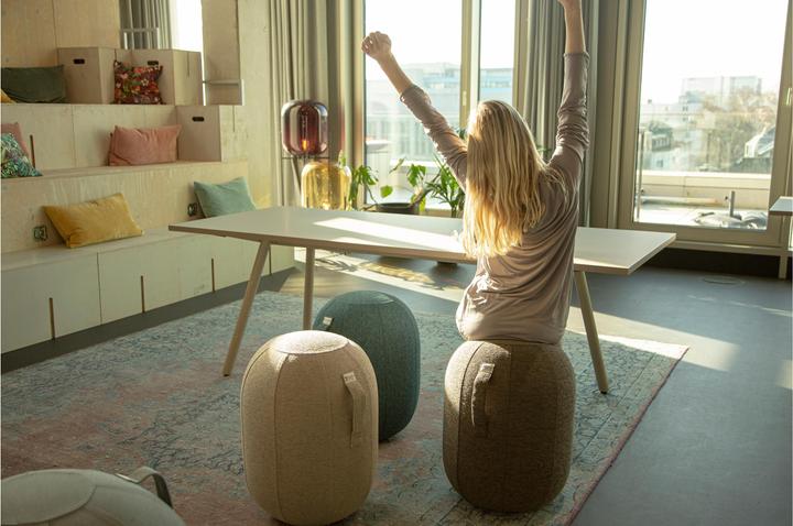 Immagine prodotto Vluv Kapsul Stov M Palla da Seduta, Beige