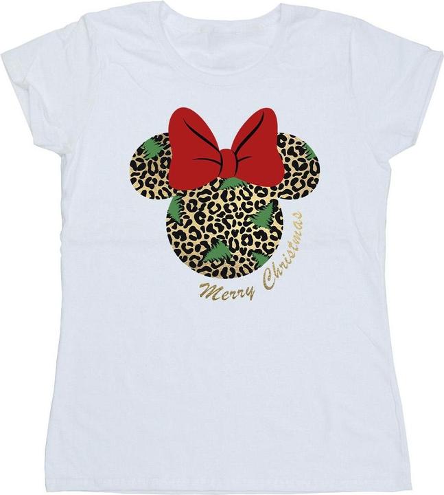 Image du produit Disney - T-shirt MINNIE MOUSE LEOPARD CHRISTMAS - Femme (XXL)