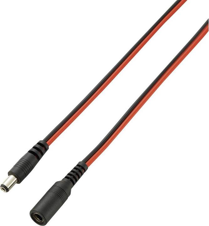 Actual product image Voltcraft Low voltage extension cable Low voltage plug (3 m)