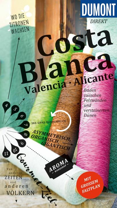 Actual product image direkt Reiseführer Costa Blanca, Valencia, Alicante (German, Manuel García Blázquez, 2024)