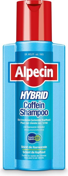 Alpecin Hybrid Coffein-Shampoo (250 ml, Flüssiges Shampoo)