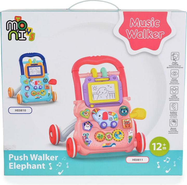 Actual product image Moni Baby walker elephant