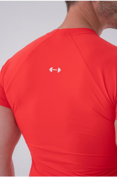 Actual product image Nebbia Functional Slim-Fit T-Shirt 324 Red (XXL)
