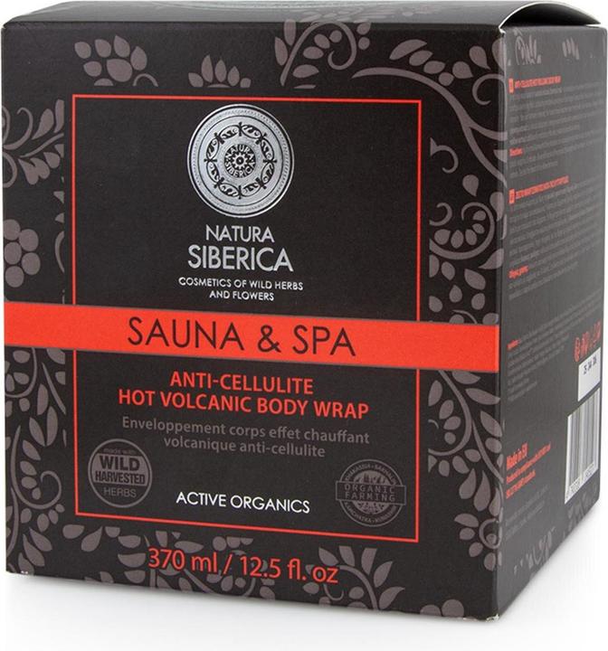 Natura Siberica Sauna y Spa Body Wrap Anti-Celulitico Hot Volcanic 370ml (370 ml)