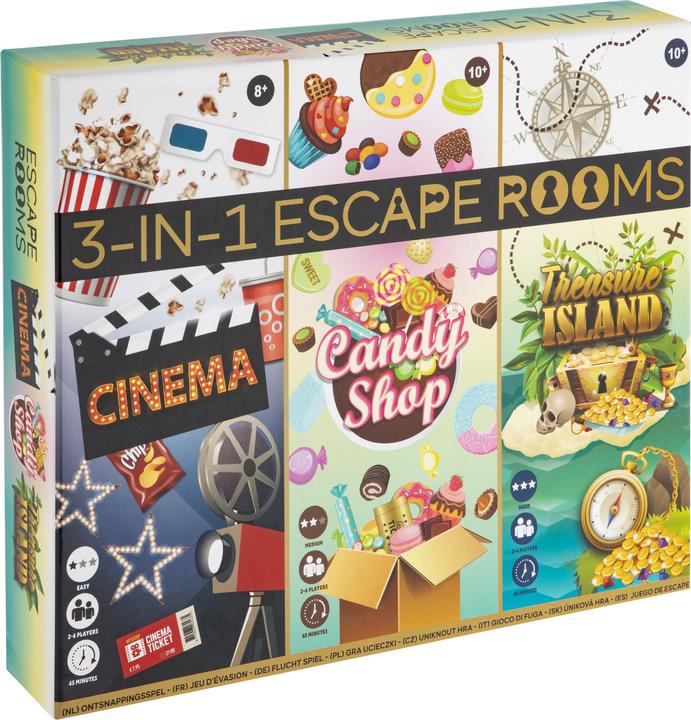 Grafix Spiel Escape Room 3-in-1