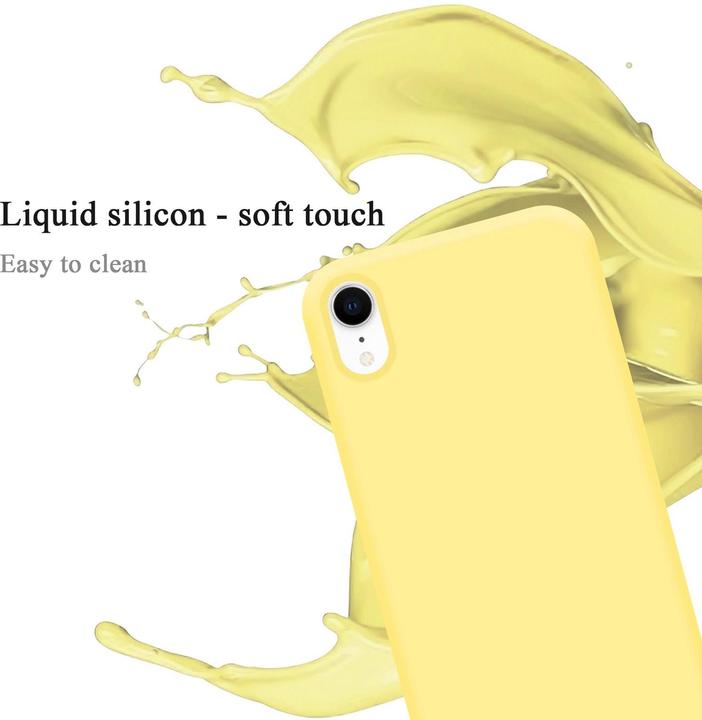 Immagine prodotto Cadorabo Copertura della cassa del silicone liquido TPU (Apple iPhone XR)