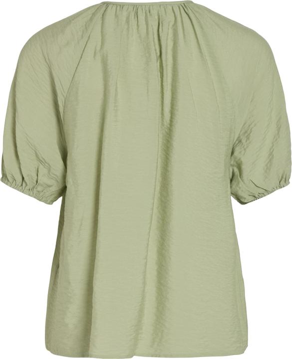 Produktbild Vila Tie Neck Oberteil mit kurzen Ärmeln (40)