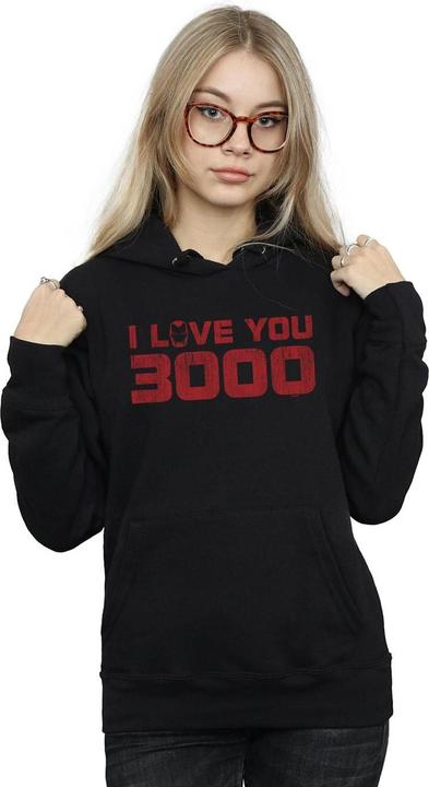 Image du produit - Sweat à capuche AVENGERS ENDGAME LOVE YOU DISTRESSED - Femme (S)