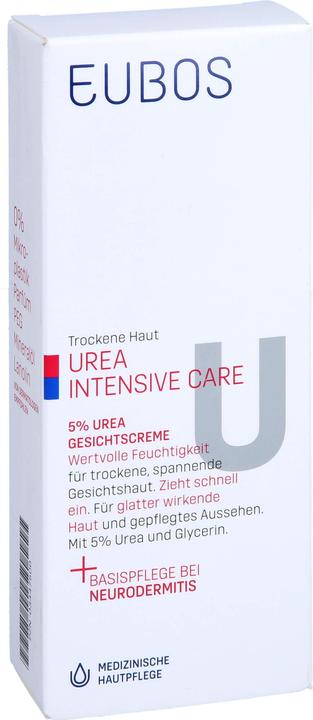 Actual product image Eubos Dry skin urea 5% face cream, 50 ml CRE (50 ml, 24h cream)