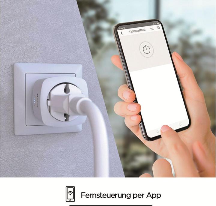Actual product image EZVIZ T30-10B-EU smart plug White