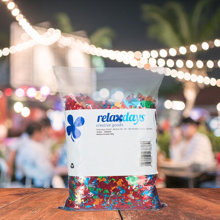 Actual product image Relaxdays XXL confetti bag