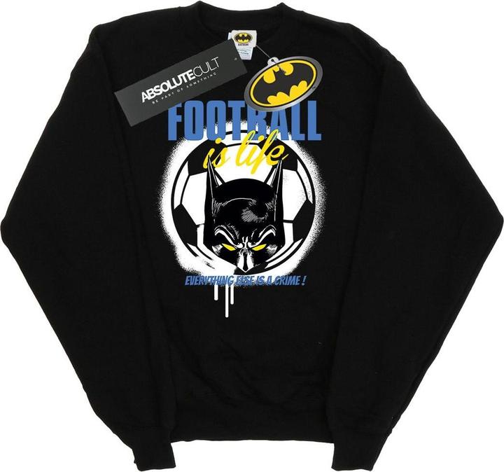 Actual product image Boys Batman Football is Life Sweatshirt (140, 146)
