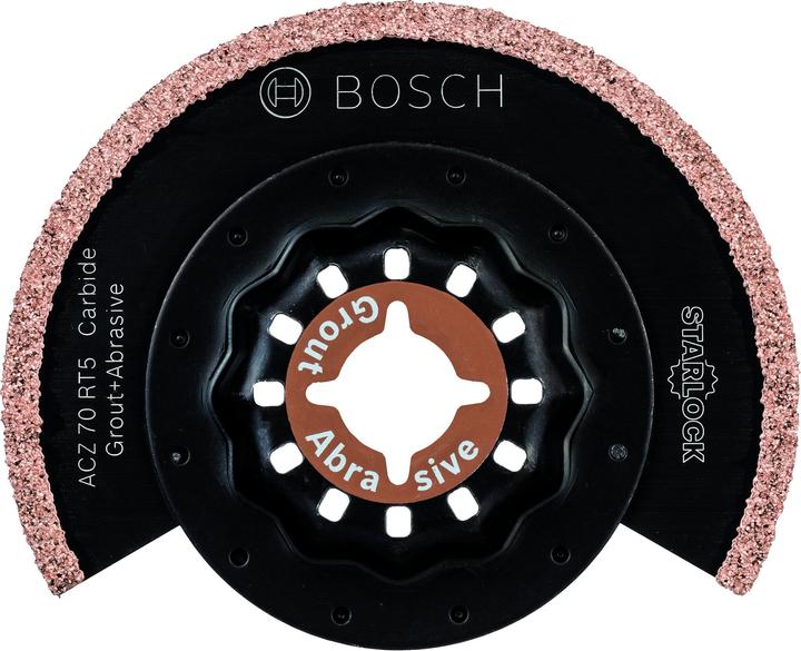 Bosch Zubehör Carbide-RIFF Schmalschnitt-Segmentsägeblatt ACZ 70 RT5, 70 mm, 1er-Pack