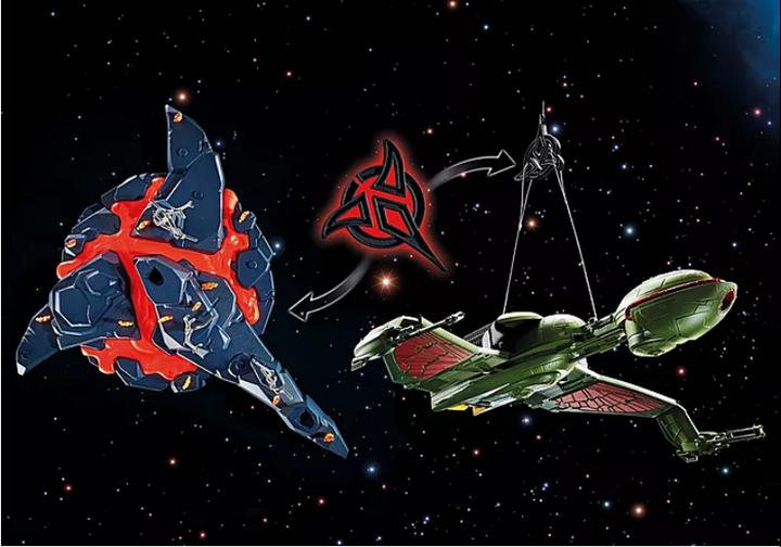 Productafbeelding Playmobil Klingon schip: Bird-of-Prey (71089, Playmobil Star Trek)