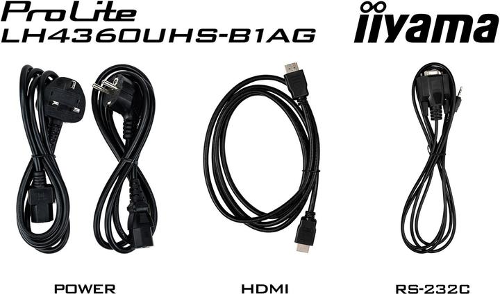 Produktbild iiyama ProLite LH4360UHS-B1AG (3840 x 2160 Pixel, 42.50")