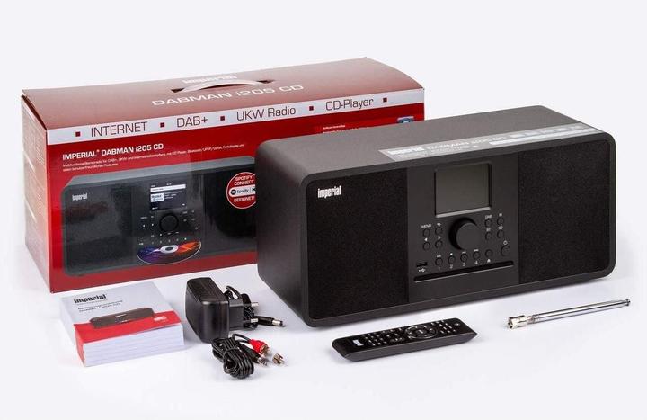 Produktbild Imperial Dabman i205 CD (Internetradio, DAB+, UKW, FM, Bluetooth, WLAN)