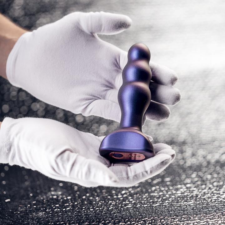 Actual product image Hueman Space Invader vibrating anal plug