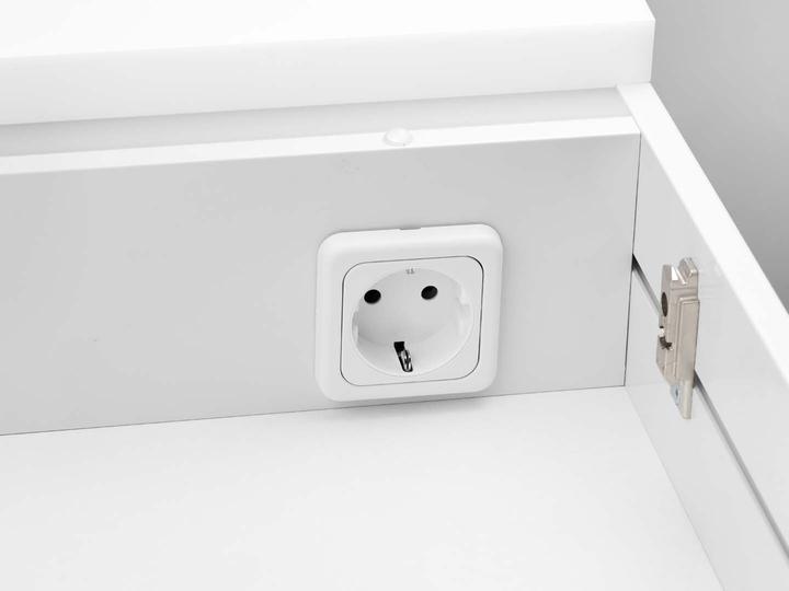 Produktbild Schneider GRACELINE LED Lichtspiegelschrank, 2 Doppelspiegeltüren, 70x70x12cm, 116.470. (70 x 70 x 12 cm)
