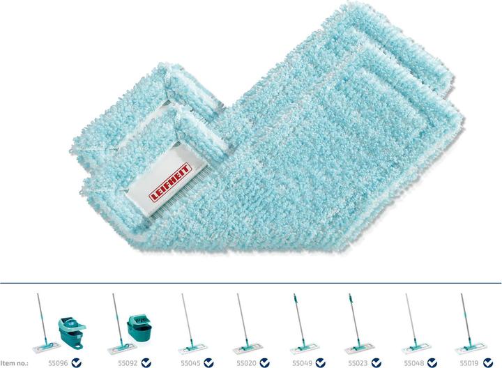Productafbeelding Leifheit Set van 2 Profi XL Super zachte mopovertrekken (2 Pcs.)