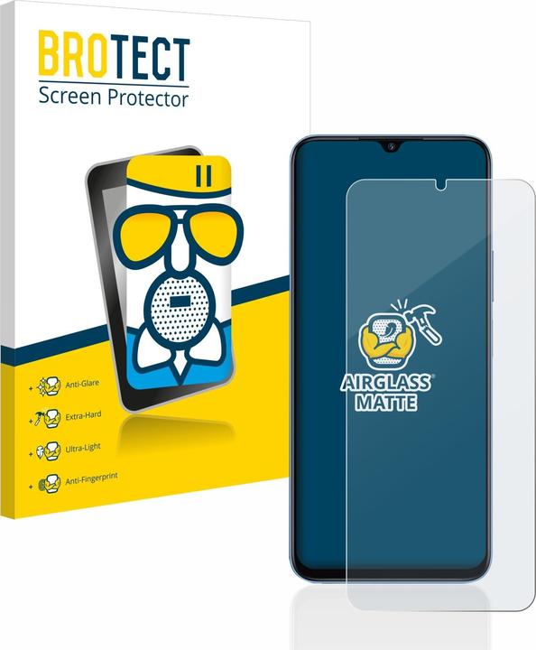 Actual product image BROTECT AirGlass Glass Matte (1 Piece, Honor 70 Lite)