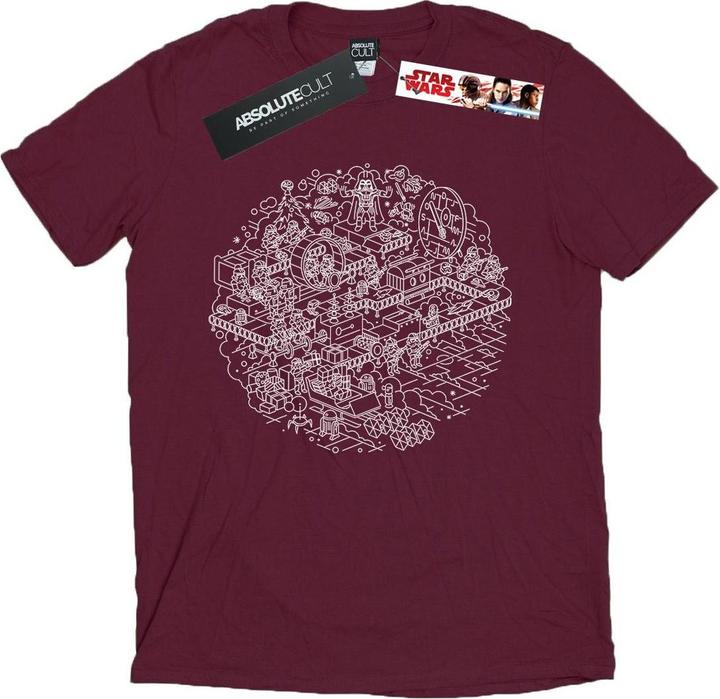 Produktbild Star Wars Christmas Death Star TShirt (XXL)