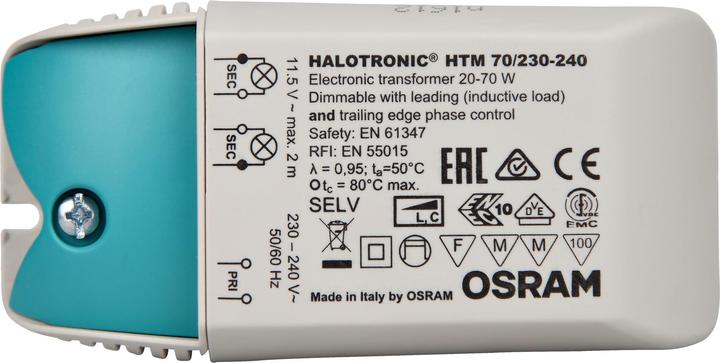 Immagine prodotto Osram Trasformatore 20-70W HTM70