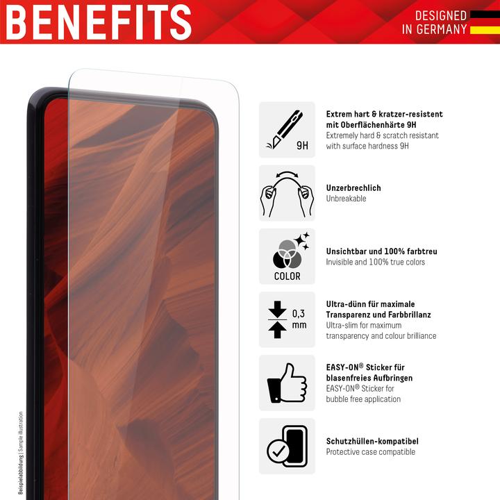 Productafbeelding Displex Smart Glass, Displayschutzfolie (1 Stuk, Nokia 5.4, Nokia 3.4)