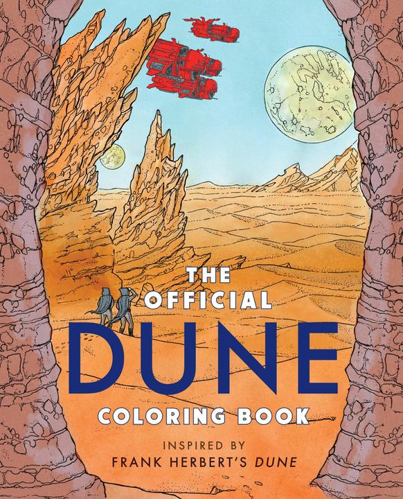 Image du produit Le livre de coloriage officiel de Dune (Frank Herbert, Anglais)