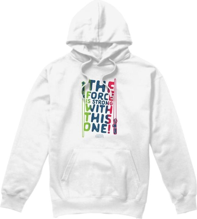 Actual product image Star Wars Mens Force Is Strong Hoodie (L)