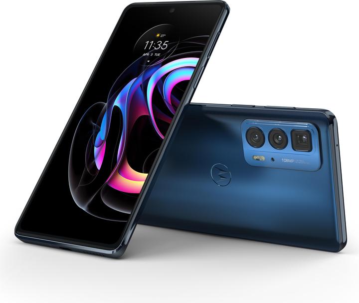 Actual product image Motorola Edge 20 Pro (256 GB, Midnight Blue, 6.70", Dual SIM, 108 Mpx, 5G)