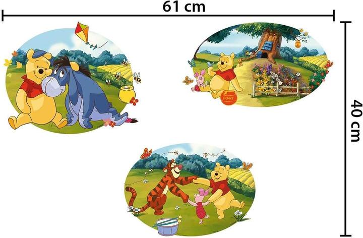 Image du produit Walplus Winnie l'ourson Friends (40 x 61 cm)